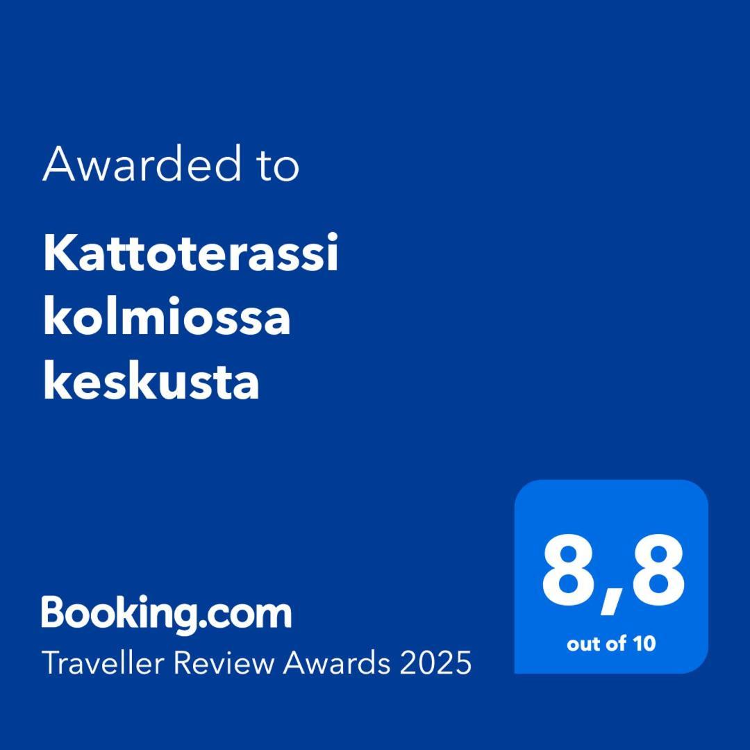 Kattoterassi Kolmiossa Keskusta Apartamento Jyväskylä
